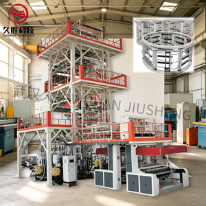 Hubei Fully Automatic Energy Saving <strong>5</strong> Layer Co-extrusion Film Plastic Blowing Machine - Product Image 1