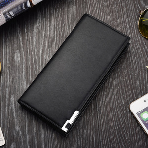 Portafoglio lungo all'ingrosso portafoglio <span class=keywords><strong>uomo</strong></span> pelle Pu grande capacità pochette borsa <span class=keywords><strong>da</strong></span> <span class=keywords><strong>uomo</strong></span> - Product Image 5