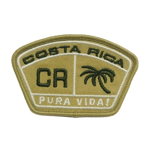 Báo Chí Nhiệt Thêu Tên Logo Nhãn Tùy Chỉnh Sắt Trên Ủng Hộ Thêu Vải Phù Hiệu Các Bản Vá Lỗi - Product Image 6