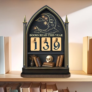 Panneau de comptoir en bois 2D, créatif, artisanal, rétro, pour table - Product Image 1