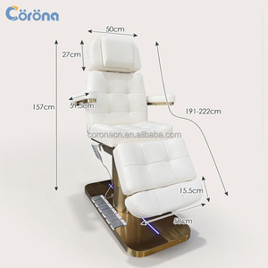 Profesyonel Güzellik Salonu Elektrikli Ayarlanabilir Güzellik Yatağı Yüz Bakım Spa Masaj Masası - Product Image 5