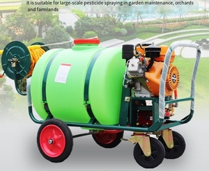 Pulvérisateur de pesticides agricoles à moteur essence, type chariot, pulvérisateur de jardin 160L 300L - Product Image 1