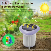 Capteur de sol intelligent WiFi solaire pour extérieur, moniteur d'humidité, de température et de conductivité électrique (EC), capteur de plantes IP66 pour jardin et balcon
