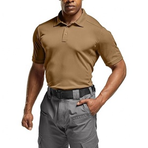 Camisa de Golf de Punto Sólido con Logotipo Personalizado OEM/ODM, 100% Algodón, de Lujo, Alta Calidad, Elástica, de Seda de Leche, con Estampado Vintage para Hombre - Product Image 3