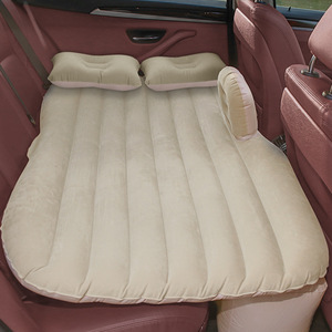 Foldable PVC Flocking <b>Car</b> Inflatable Mattress Interior Supplies <b>for</b> SUV <b>Car</b> Travel Air Type Inflatable <b>Bed</b> - Product Image 2