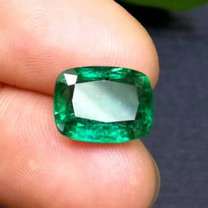 SGARIT-joyería de piedras preciosas grandes y preciosas de lujo, con precio al por mayor, Esmeralda natural verde vivo de 5.23ct - Product Image 2