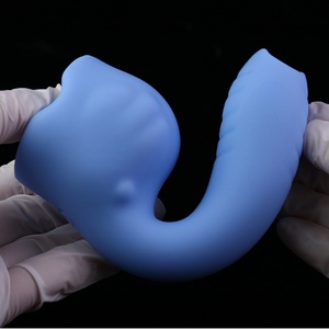 Vibrador de Silicona CF-U9121 con Forma de Trompa de Elefante, Vibración de Alta Frecuencia, Estimulador de Punto G, Masajeador Vaginal, Anal y Clitoriano para Mujeres - Product Image 5
