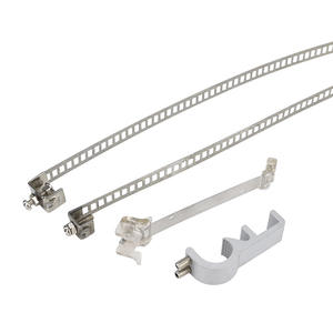 สายรัดสแตนเลส MAL พร้อมตัวยึดแม่เหล็กแบบกระบอก SC รุ่น CS1-F-U ฐานยึดแบบหัวเข็มขัด ตัวหนีบท่อ 32-40-63 - Product Image 1