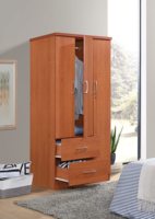 Ensemble lit King Size moderne de luxe et garde-robe classique Nouveau produit pour chambre à coucher ou hôtel Walk-in Closet
