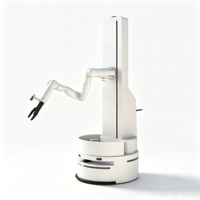 Robot Compuesto A2CR-W3 |   360 °   Manipulador Móvil con Alcance de Elevación de 600 mm, 10 Grados de Libertad, Carga Útil de 5 kg y ROS2 para Automatización