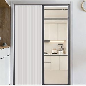 Dễ dàng cài đặt bi-gấp tổ ong gấp cửa mới loại trượt phân vùng Rèm ẩn cửa mà không cần khoan - Product Image 4