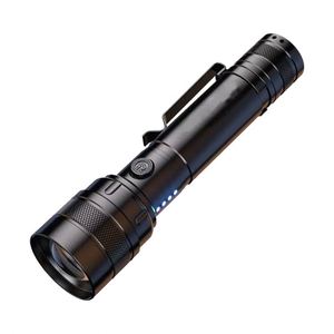 2025 New Arrival Flashlight <b>Rechargeable</b> <b>LED</b> <b>Light</b> Portable Waterproof High Lumens Tactical Torch for Camping - Product Image 1