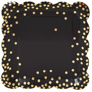 Platos Desechables de Papel de 9 Pulgadas, Modernos, en Oferta, Vajilla y Decoración para Fiestas, Bodas y Días Festivos - Product Image 5