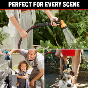 Tuyau d'arrosage de jardin en PVC flexible haute pression robuste de qualité supérieure, 15 m, norme CNS, durable, léger, enroulable, pour usage domestique - Product Image 2