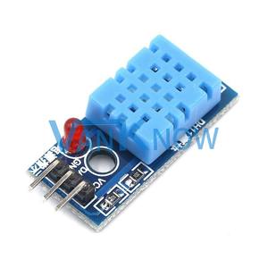 DHT11 saklar Digital modul suhu dan kelembaban <span class=keywords><strong>Sensor</strong></span> dengan lampu indikator dikirim ke garis DuPont untuk modul Arduinos - Product Image 3