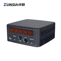 Mini PC NUC Intel Core i3 i5 i7 de 11ª Generación 2*DDR4 8GB 16GB RAM 256GB 2 Puertos Ethernet x86 Computadora de Escritorio Anfitrión Linux Ubuntu