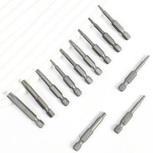 Cross-Border Wholesale S2 Steel <b>Screwdriver</b> Bit Set 50-75-100mm Hollow Torx Extensions Phillips Head with Hex Shank Plain Finish - Product Image 3