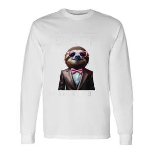Camiseta de manga larga con cuello redondo y estampado digital para adultos, unisex, para noches acogedoras y cómodas en las vacaciones - Product Image 1