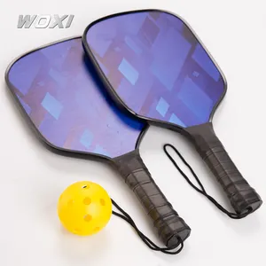 Wholesale pickleball paddle with bag paddle cheap price wooden pickleball paddle set