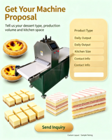 Machine de boulangerie intelligente PLC pour la découpe de pâtes à tartelettes et de bâtonnets de pâte à pâtisserie