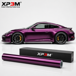Film de protection de peinture (PPF) XP3M Paint RS Pearl Grape Purple OEM brillant en TPU, 7,5 mil, auto-réparant, anti-rayures, anti-jaunissement - Product Image 2