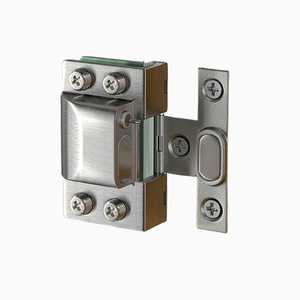 Kaishengxi Charnière en acier inoxydable pour verre 5-8mm avec amortisseur hydraulique, pince de porte carrée pour vitrine - Product Image 1