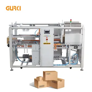 GURKI- GPK-40H50 Automatically Stop Carton Erecting Packing Machine