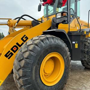 Venta caliente SDLG 958L Cargador de ruedas de segunda mano con motor amarillo Ventas directas de fábrica Componentes de núcleo de carga nominal de 3 toneladas incluidos - Product Image 6