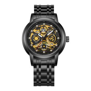 Reloj de Cuarzo de Lujo para Hombre, Resistente al Agua, Luminoso, con Fecha, Día de la Semana, Reloj de Pulsera de Negocios de Alta Calidad con Esfera de Cristal y Aleación - Product Image 1