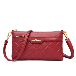 Women Branded Trend Hand Bag Female Causal Shoulder Handbags Embroidery Thread <b>Small</b> PU Leather Crossbody Bags - Product Image 6