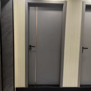 Porte plate de chambre à coucher prête à l'emploi de style moderne à forte densité Composite en bois composite étanche pour le salon - Product Image 5