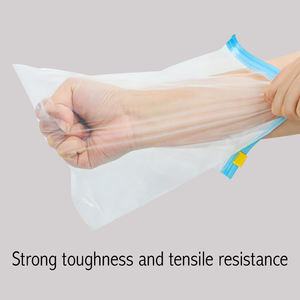 <span class=keywords><strong>AIUDO</strong></span> Hogar personalizado respetuoso con el medio ambiente resistente a prueba de fugas reutilizable alimentos congelados vegetales embalaje plástico Ziplock congelador bolsas deslizantes - Product Image 4