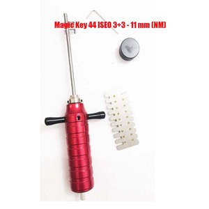 2024 plus récent Haoshi Magic Key NO.#44 <span class=keywords><strong>ISEO</strong></span> 3 + 3 - 11 mm (NM) <span class=keywords><strong>Double</strong></span> Bit Locks Decoder lock Openerm Tools Serrurier Pick Tool - Product Image 4