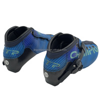 Botte de skate de vitesse de course en ligne en fibre de carbone de haute qualité professionnelle pour le patinage