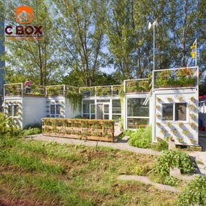 Cbox Easy Assemble Prefab Hotel Villa with Rooftop Balcony Modular Mining Campsite Modern Guesthouse Mobile Container House - Product Image 3