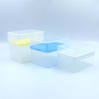 Boîte de rangement pour embouts de pipette, 200 µl, 96 trous, 1000 µl, 100 trous, avec couvercle insérable