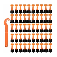 Système de nivellement de carrelage réutilisable, clips de niveau de carrelage,