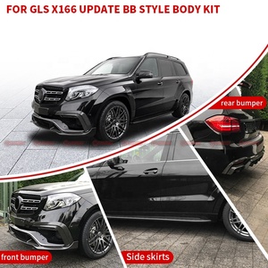 ชุดแต่งคาร์บอนไฟเบอร์แบบแห้งสไตล์ BB สำหรับ Mercedes GLS X166 รุ่นอัพเกรด ประกอบด้วยลิ้นหน้า-หลัง โอเวอร์เฟนเดอร์ สปอยเลอร์หลัง ผลิตจากโรงงานโดยตรง - Product Image 4