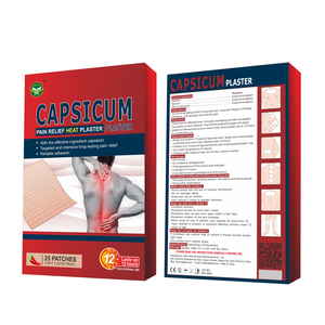 Remendo adesivo terapêutico natural de ação rápida para os pacotes quentes & frios calmantes eficazes do alívio das dores do músculo traseiro - Product Image 2