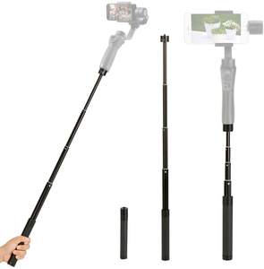 Palo de Selfie ajustable, estabilizador de cardán plegable telescópico, varilla de extensión para Zhiyun <span class=keywords><strong>DJI</strong></span> Feiyu con rosca de 1/<span class=keywords><strong>4</strong></span>" - Product Image 1