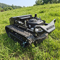 Tondeuse à gazon autonome à forte demande, tondeuse à gazon télécommandée à essence/gaz, robot tondeuse intelligent, tondeuse à gazon télécommandée