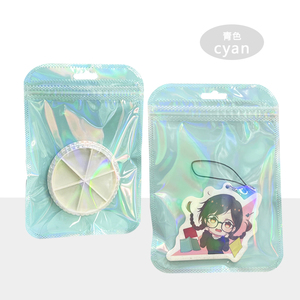 Laser bao bì túi kẹo màu rõ ràng túi cho các phụ kiện dây kéo túi nhựa - Product Image 3