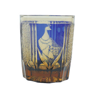 Taza de whisky de vidrio Edo Kiriko de 8,5 oz, diseño antiguo de estilo japonés único con plástico PP para caja de regalo incluida - Product Image 4