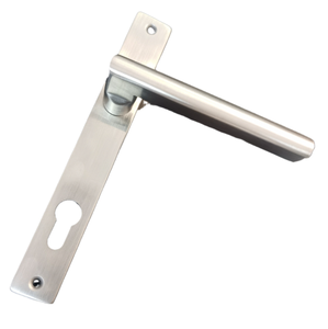 Cạnh hẹp cửa thép không gỉ khóa nội thất pivot cửa đòn bẩy xử lý Nhà cung cấp chải thép không gỉ kéo xử lý - Product Image 1