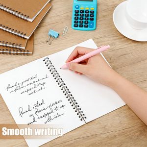Cuadernos Espirales A5, Juego de 8, Tapa Blanda Marrón, Cuaderno Sin Líneas para Escribir, Dibujar y Hacer Bocetos, Diario en Blanco - Product Image 5