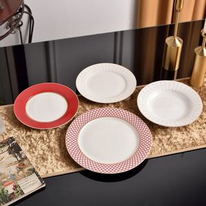 Plato de Cerámica para Cocina Occidental Europea, Plato para Filetes, Postres, Desayuno, para Hoteles y Restaurantes - Product Image 4