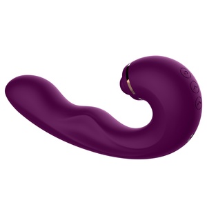 Vibrador de Punto G <span class=keywords><strong>LIL</strong></span> MERMAID con Succión Clitoral, 10 Modos de Vibración y 3 Pulsaciones Clitorales, Recargable por USB, Juguetes Sexuales para Mujeres - Product Image 1