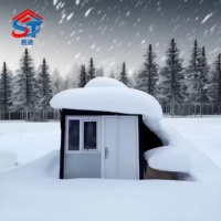 Casa Prefabricada de 20 Pies, Casa Modular Prefabricada, Dormitorio de Bajo Costo para Obras de Construcción