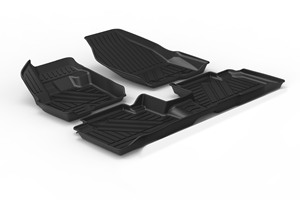 พรมปูพื้นรถยนต์ TPE สำหรับรถฟอร์ด เอจ ปี 2020 เครื่องยนต์เบนซิน 5 ที่นั่ง แบบกันน้ำ 100% ทำความสะอาดง่าย ครบชุด - Product Image 2