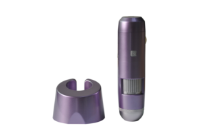 Machine d'analyse de cheveux portable Caméra d'analyse de cuir chevelu WiFi sans fil avec lumière blanche UV polarisante - Product Image 2